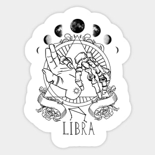 Zodiac Libra Sticker